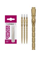 Darts fémhegy TARGET Swiss Point TRB, arany, 42mm
