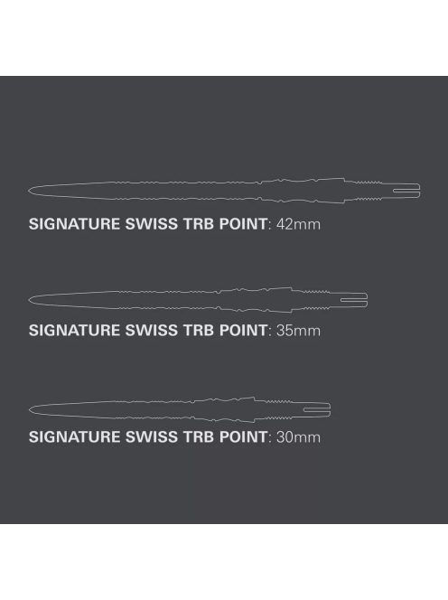 Darts fémhegy TARGET Swiss Point TRB, arany, 42mm
