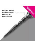 Darts fémhegy TARGET Swiss Point TRB, fekete 30mm