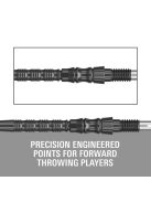 Darts fémhegy TARGET Swiss Point TRB, fekete 30mm