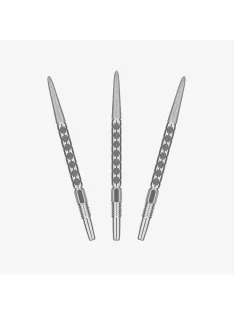  Darts fémhegy TARGET Swiss FLT Point - ezüst, 30mm