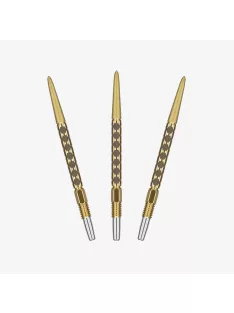 Darts fémhegy TARGET Swiss FLT Point - arany, 30mm