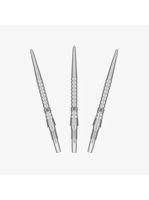 Darts fémhegy TARGET Chrono Swiss Storm Point - ezüst, 30mm