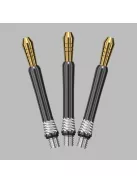 Dart szár hosszú Target Heli Titanium, fekete 46,7 mm