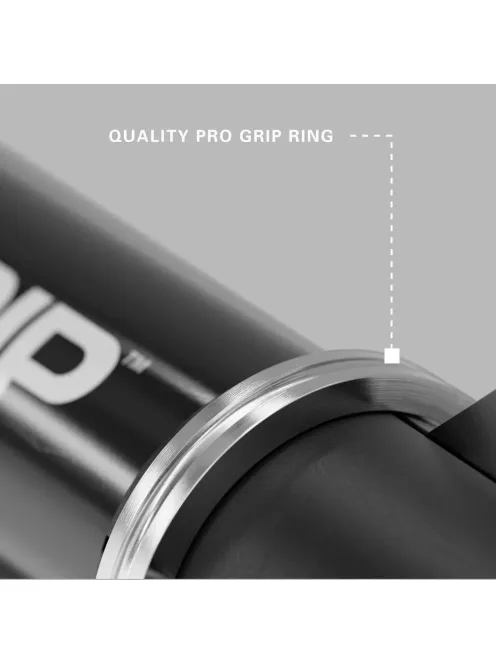 Dart szár rövid+ Target Pro Grip, fekete 38mm - 9 darabos csomag