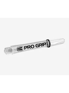 Target Pro Grip szár, áttetsző, rövid, 9db-os szett
