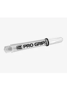   DART SZÁR TARGET PRO GRIP MŰANYAG, ÁTLÁTSZÓ, HOSSZÚ, 9DB-OS CSOMAG