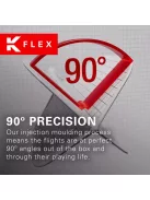 Darts toll és szár egyben Target K-Flex átlátszó, no6 toll és rövid szár