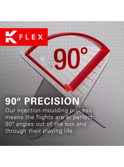 Darts toll és szár egyben Target K-Flex átlátszó, no6 toll és közepes szár