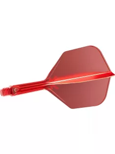   DARTS TOLL ÉS SZÁR EGYBEN TARGET K-FLEX PIROS, NO6 TOLL ÉS RÖVID SZÁR