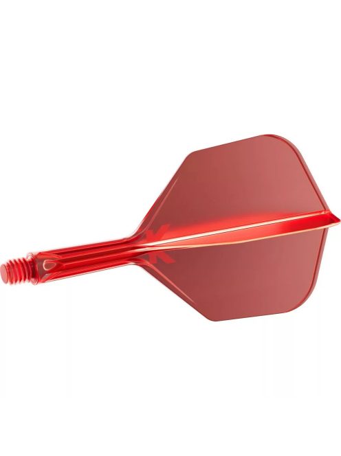 DARTS TOLL ÉS SZÁR EGYBEN TARGET K-FLEX PIROS, NO6 TOLL ÉS RÖVID SZÁR