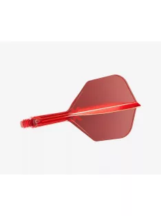   DARTS TOLL ÉS SZÁR EGYBEN TARGET K-FLEX PIROS, NO6 TOLL ÉS KÖZEPES SZÁR