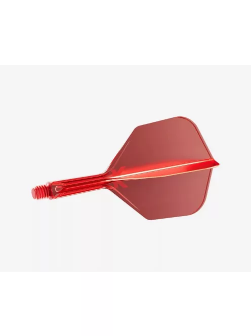 DARTS TOLL ÉS SZÁR EGYBEN TARGET K-FLEX PIROS, NO6 TOLL ÉS KÖZEPES SZÁR