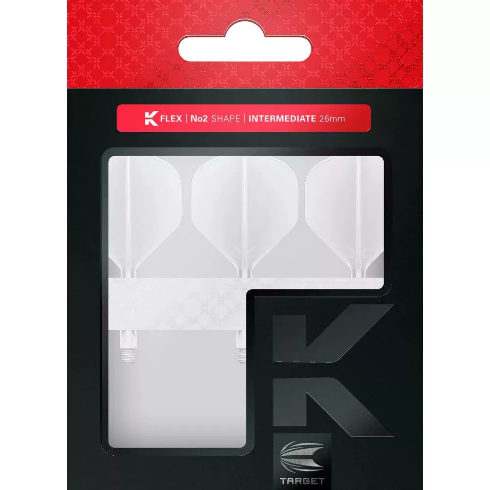 Darts toll és szár egyben Target K-Flex fehér, no2 toll és k