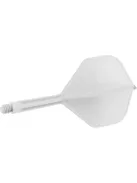 Darts toll és szár egyben Target K-Flex fehér, no2 toll és közepes szár