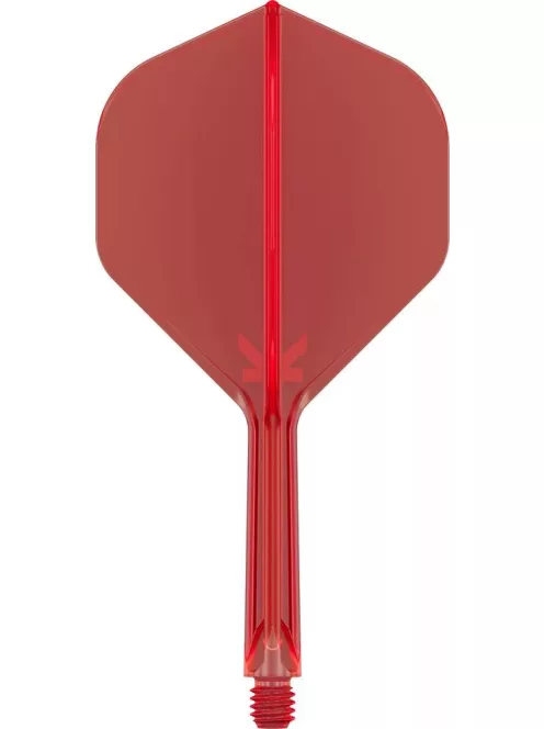 DARTS TOLL ÉS SZÁR EGYBEN TARGET K-FLEX PIROS, NO2 TOLL ÉS KÖZEPES SZÁR