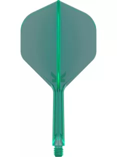   DARTS TOLL ÉS SZÁR EGYBEN TARGET K-FLEX ZÖLD, NO2 TOLL ÉS KÖZEPES SZÁR