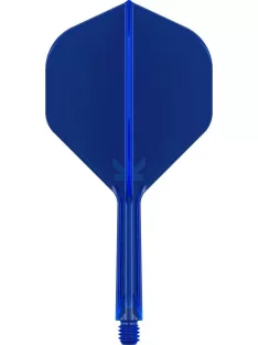   DARTS TOLL ÉS SZÁR EGYBEN TARGET K-FLEX KÉK, NO2 TOLL ÉS KÖZEPES SZÁR