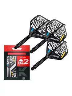   Darts toll és szár egyben Target K-Flex Chris Dobey, no2 toll és közepes szár