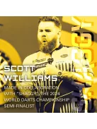 Darts toll és szár egyben Target K-Flex Scott Williams, no2 toll és közepes szár