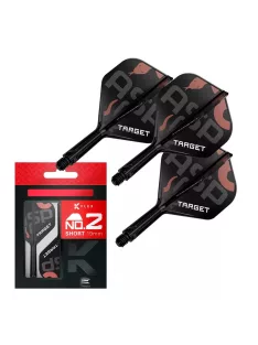   Darts toll és szár egyben Target K-Flex Nathan Aspinall, rövid szár és No2 toll