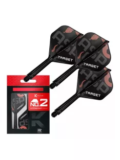   Darts toll és szár egyben Target K-Flex Nathan Aspinall, közepes szár  és No2 toll
