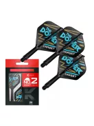 Darts toll és szár egyben Target K-Flex Phil Taylor, no2 toll és rövid szár