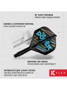 Darts toll és szár egyben Target K-Flex Phil Taylor, no2 toll és rövid szár