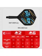 Darts toll és szár egyben Target K-Flex Phil Taylor, no2 toll és közepes szár
