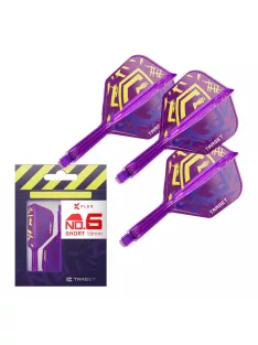   Darts toll és szár egyben Target K-Flex Luke Littler World Champion, no6 toll és rövid szár