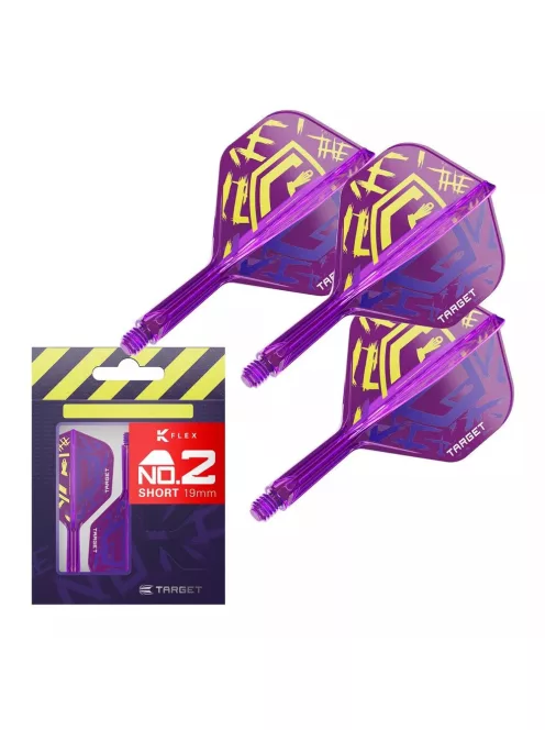 Darts toll és szár egyben Target K-Flex Luke Littler World Champion, no2 toll és rövid szár