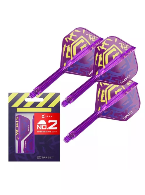 Darts toll és szár egyben Target K-Flex Luke Littler World Champion, no2 toll és hosszú szár