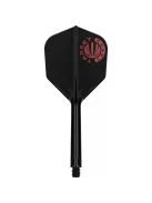 Darts toll és szár egyben Target Japan K-Flex fekete, no6 toll és hosszú szár