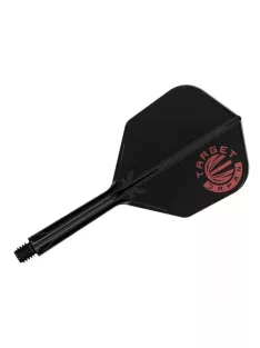   Darts toll és szár egyben Target Japan K-Flex fekete, no2 toll és közepes szár