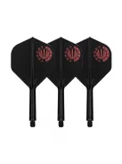 Darts toll és szár egyben Target Japan K-Flex fekete, no2 toll és közepes szár