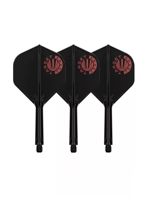Darts toll és szár egyben Target Japan K-Flex fekete, no2 toll és közepes szár