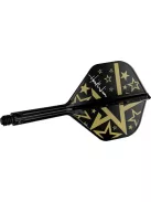 Darts toll és szár egyben Target Japan K-Flex Hot Shot, no2 toll és közepes szár