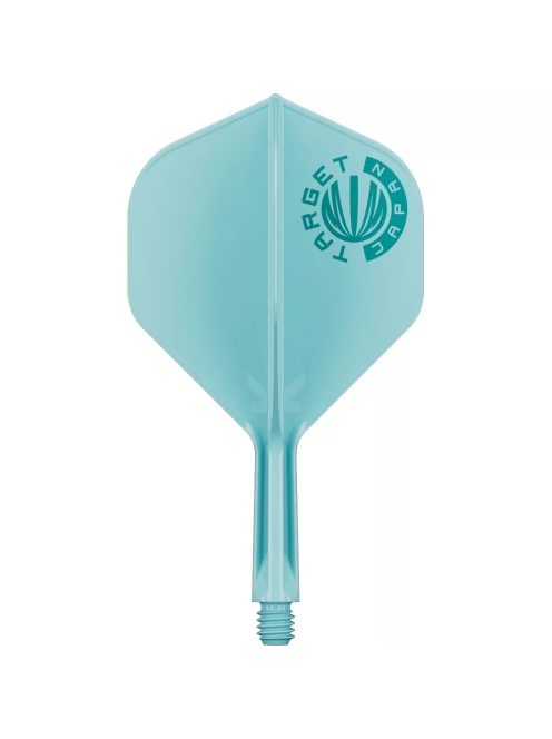 Darts toll és szár egyben Target Japan K-Flex akvamarin kék, rövid szár és No2 toll  