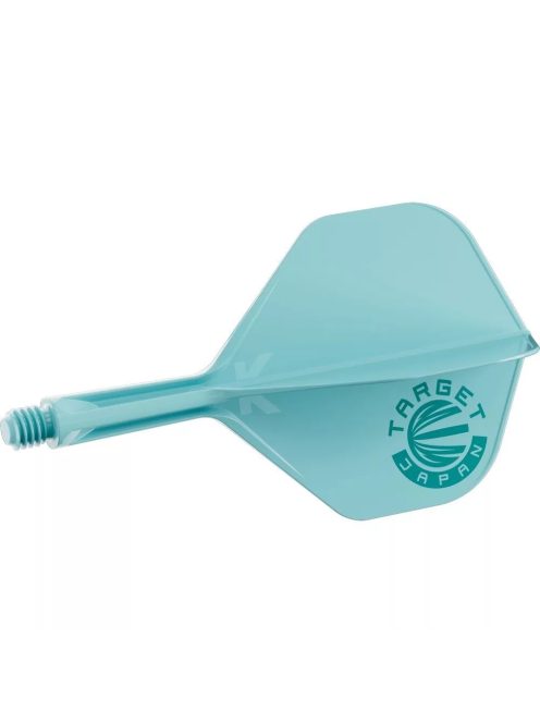 Darts toll és szár egyben Target Japan K-Flex akvamarin kék, hosszú szár és No2 toll  