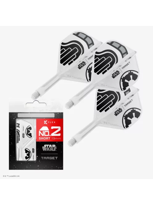 Darts toll és szár egyben Target Star Wars K-Flex Stormtrooper No2, rövid
