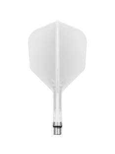   Darts toll és szár egyben TARGET K-Shift fehér,  rövid szár és No6 elforgós toll