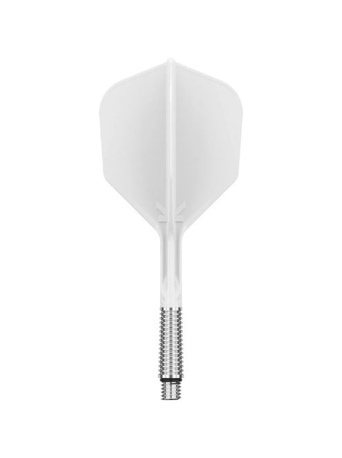 Darts toll és szár egyben TARGET K-Shift fehér,  hosszú szár és No6 elforgós toll