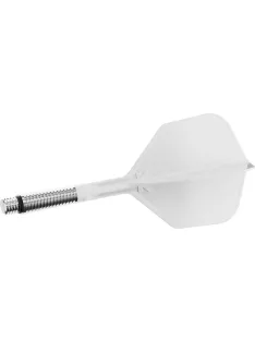   Darts toll és szár egyben TARGET K-Shift fehér,  hosszú szár és No6 elforgós toll