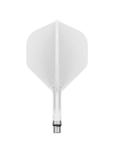   Darts toll és szár egyben TARGET K-Shift fehér,  rövid szár és No2 elforgós toll