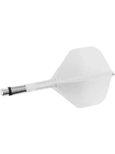   Darts toll és szár egyben TARGET K-Shift fehér, közepes szár és  No2 elforgós toll 