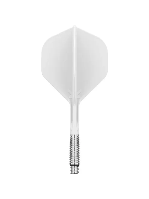 Darts toll és szár egyben TARGET K-Shift fehér,  hosszú szár és No2 elforgós toll