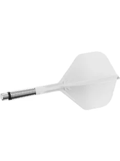   Darts toll és szár egyben TARGET K-Shift fehér,  hosszú szár és No2 elforgós toll