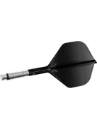 Darts toll és szár egyben TARGET K-Shift fekete, hosszú szár, No2 elforgós toll 