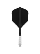 Darts toll és szár egyben TARGET K-Shift fekete, rövid szár, No6 elforgós toll