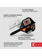 Darts integrált tollszár Target K-Flex Game Over, No6 toll és hosszú szár